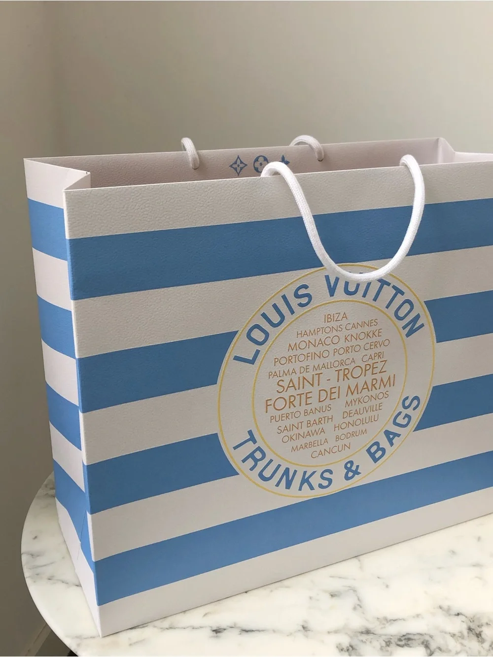 LOUIS VUITTON x Resort Limited Edition 2026 Gift Shopping Bag Beach Hut Tote XL
